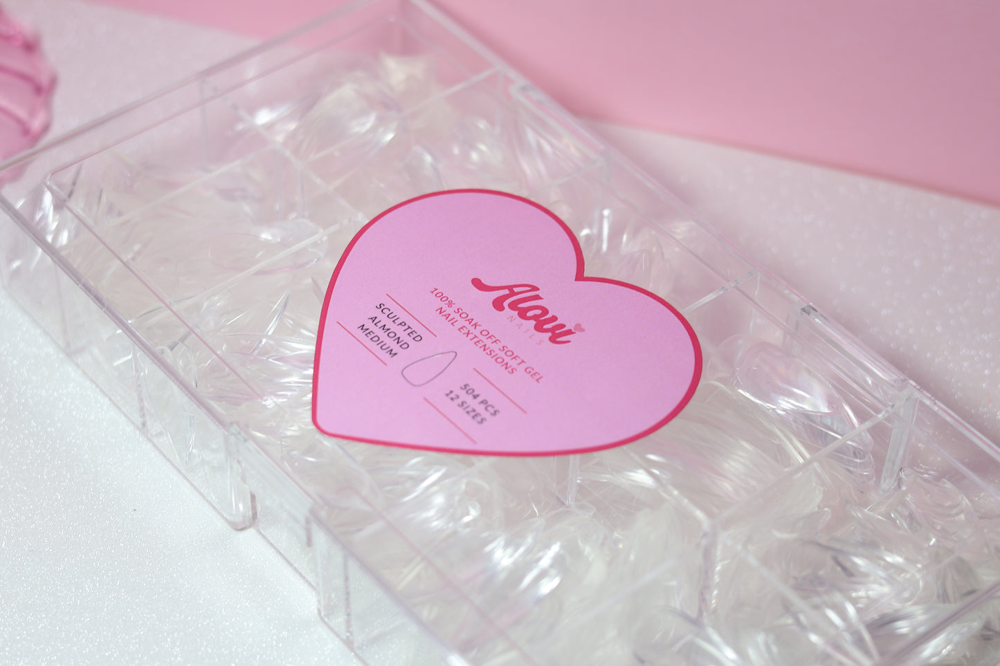 Sculpted Medium Almond Soft Gel Extension