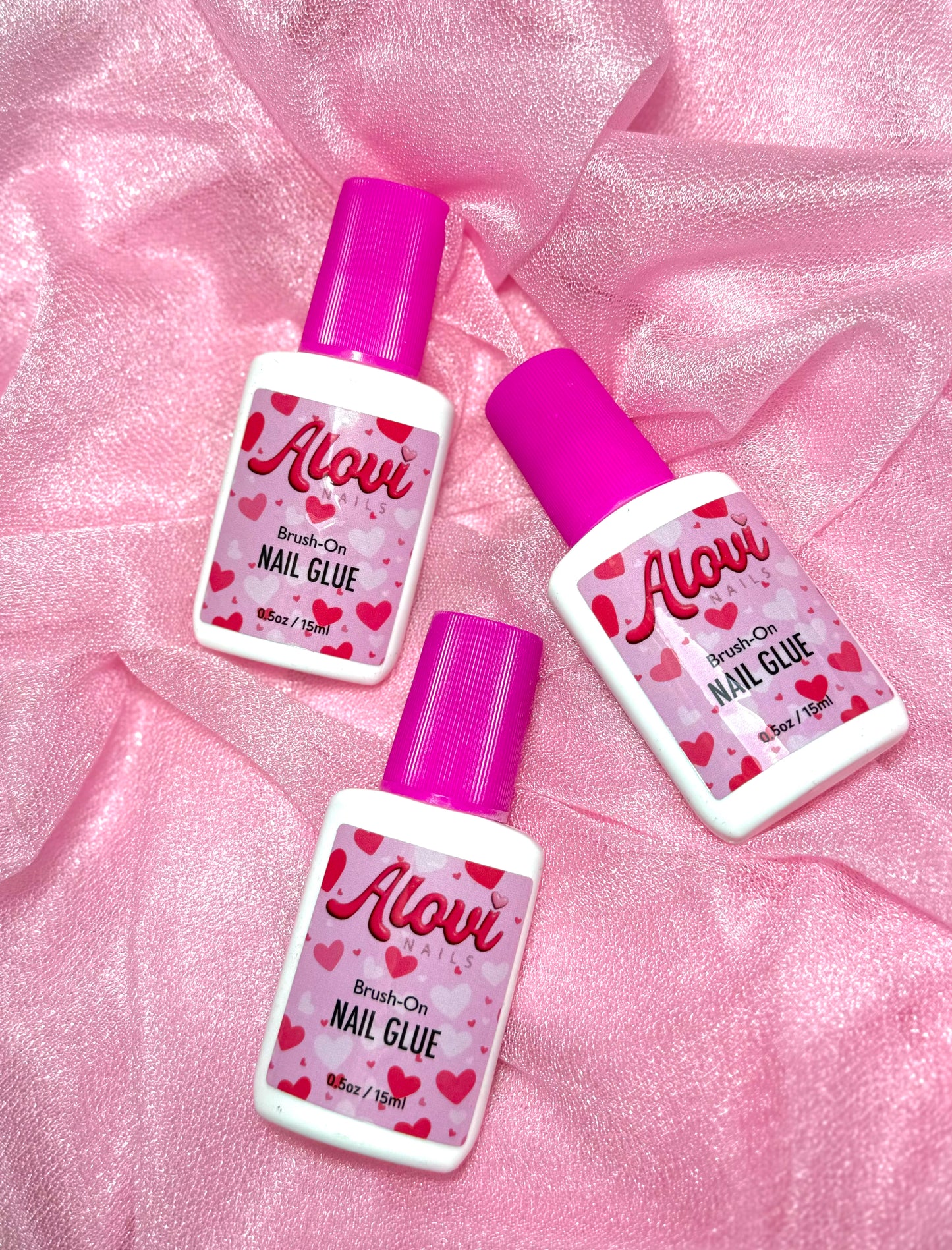 Brush-On Nail Glue for Tips